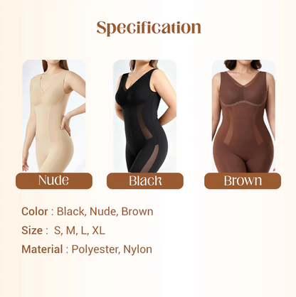 ⏳Time-limited Special⏰Tummy Tuck & Hip Lift Traceless One-piece Shapewear