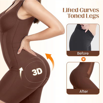 ⏳Time-limited Special⏰Tummy Tuck & Hip Lift Traceless One-piece Shapewear
