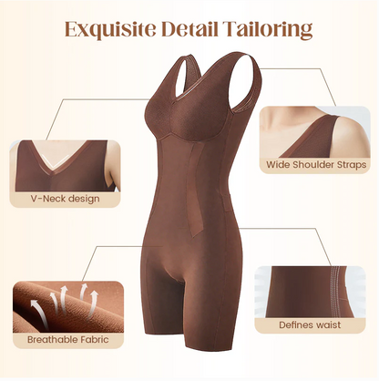 ⏳Time-limited Special⏰Tummy Tuck & Hip Lift Traceless One-piece Shapewear