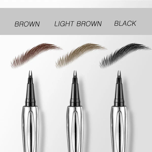 2026 Upgraded Natural Waterproof Eyebrow Pen with Microfine Tip