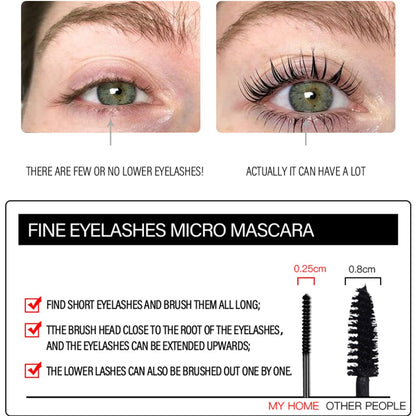 🔥BUY 1 GET 2 FREE🔥Thick, Curling, Long-lasting Mascara, Waterproof, Sweat-proof, Lengthening, Non-smudged