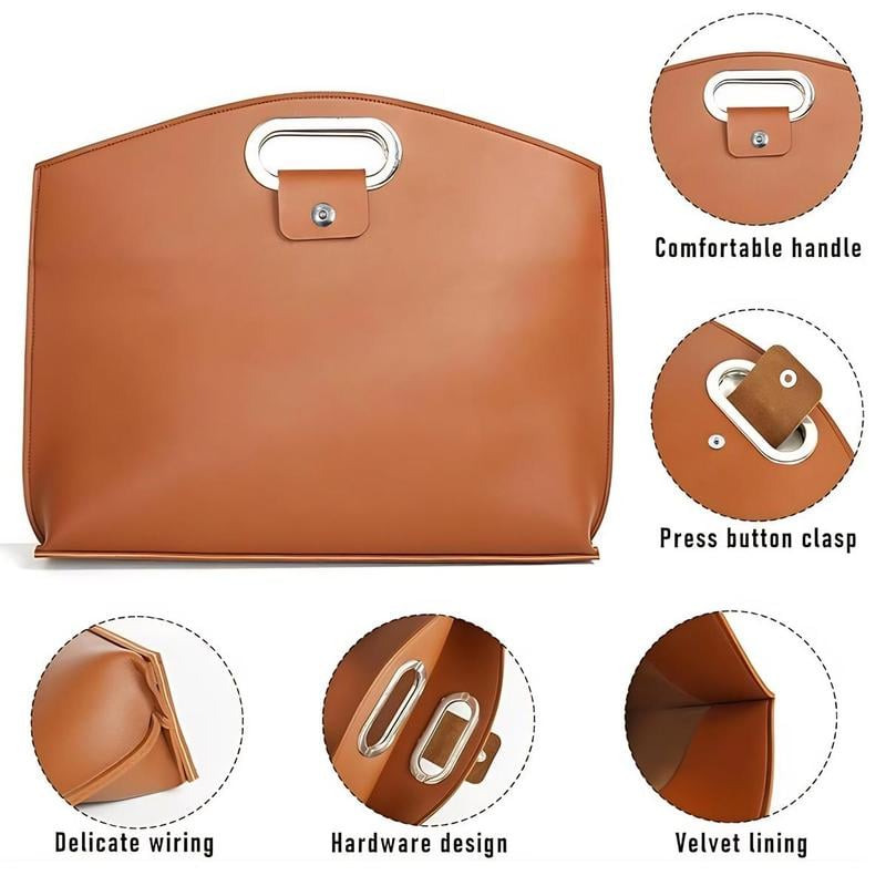 🔥BUY 1 GET 1 FREE🔥The 2-Piece Set: Sophisticated Business Waterproof Leather Laptop & Tote Set