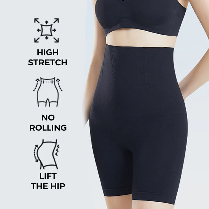 Women's Tummy Control Butt-Lifting Shapewear, Sexy and Comfortable High-Waist Body Sculpting Garment Womenswear Compression