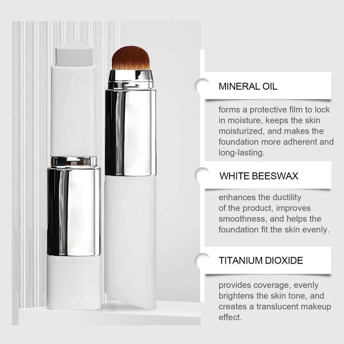 💥NEW & Upgraded💥 The most popular cosmetics at present-Korean Color-Changing Foundation Stick2.0