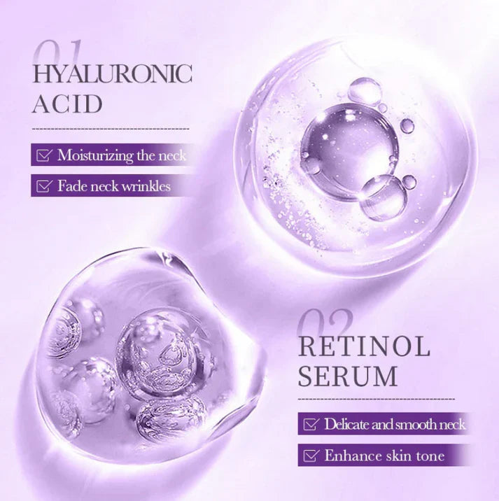🔥 Collagen Firming Neck Cream with Massage Roller🔥