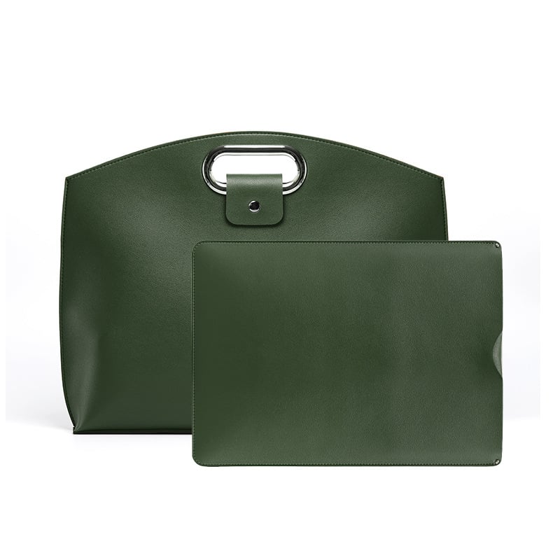 🔥BUY 1 GET 1 FREE🔥The 2-Piece Set: Sophisticated Business Waterproof Leather Laptop & Tote Set