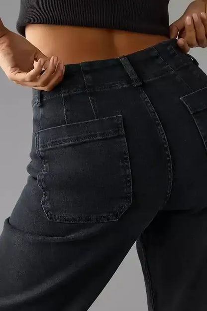👖Tummy Control Cropped Wide-Leg Jeans ⭐ 2026 Best Selling Jeans