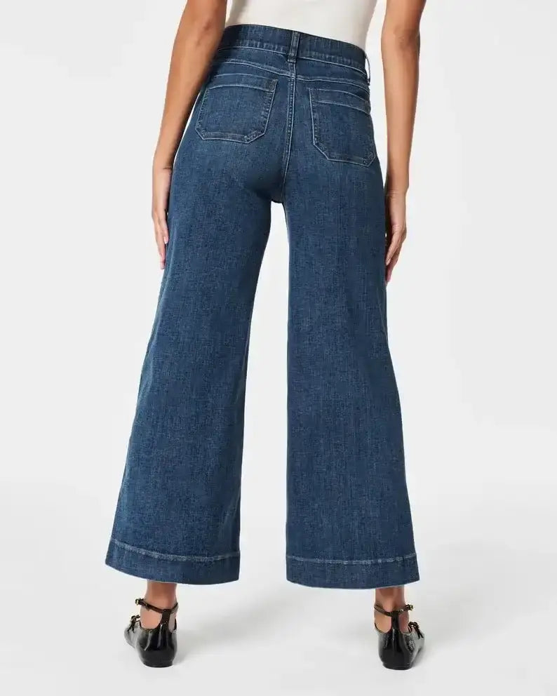 👖Tummy Control Cropped Wide-Leg Jeans ⭐ 2026 Best Selling Jeans