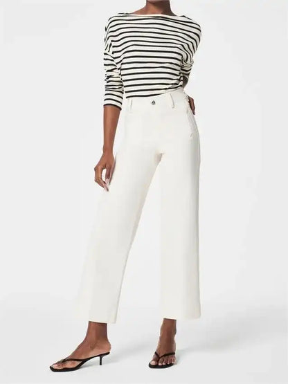 👖Tummy Control Cropped Wide-Leg Jeans ⭐ 2026 Best Selling Jeans